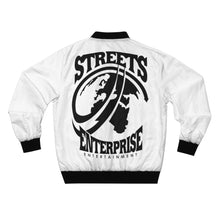 Load image into Gallery viewer, Streets Enterprise Bomber Jacket
