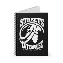 Load image into Gallery viewer, Streets Enterprise Spiral Notebook
