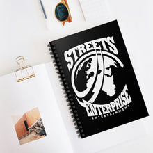 Load image into Gallery viewer, Streets Enterprise Spiral Notebook
