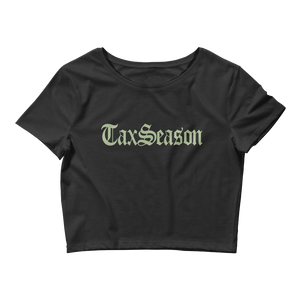 Tax Season Women’s Crop Tee