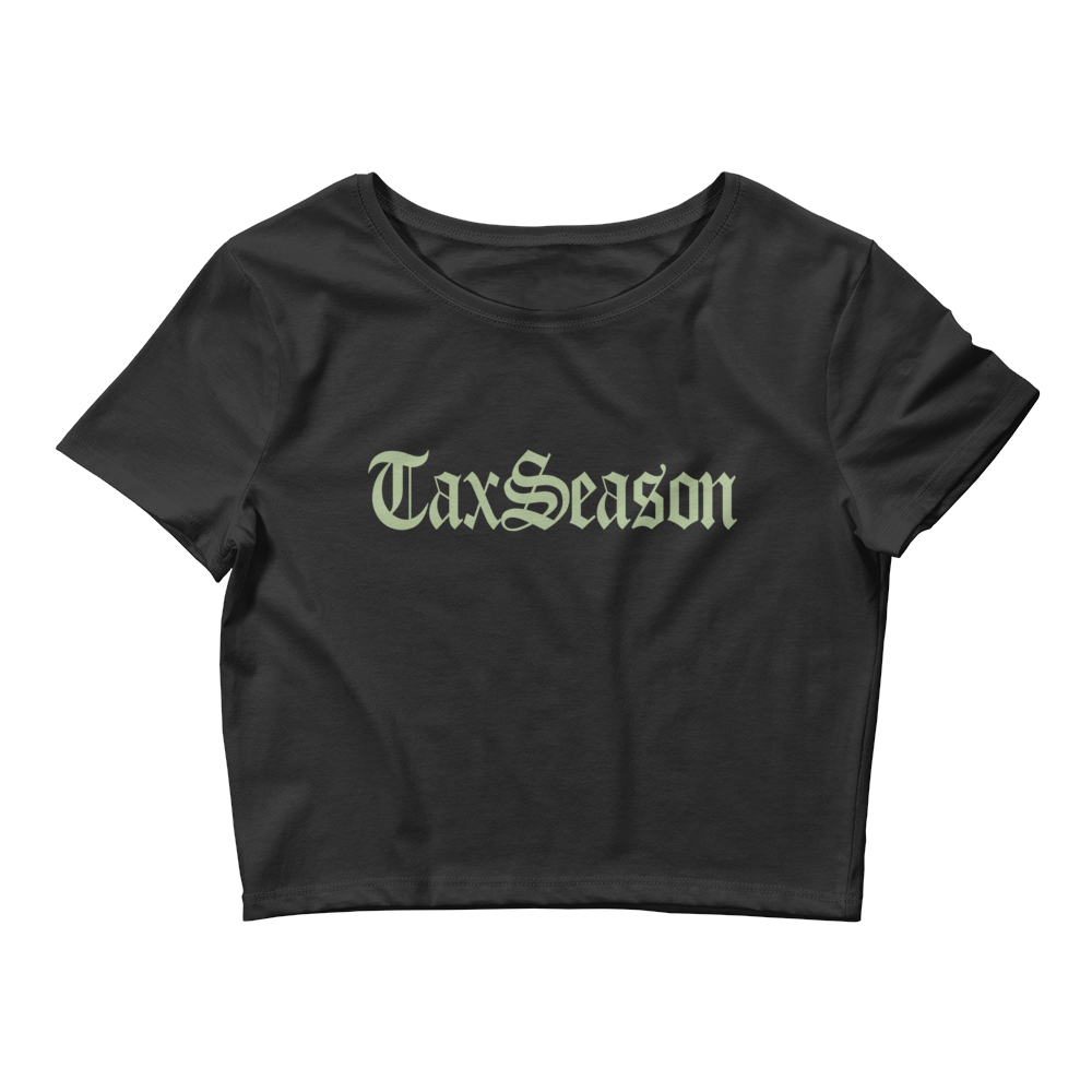 Tax Season Women’s Crop Tee