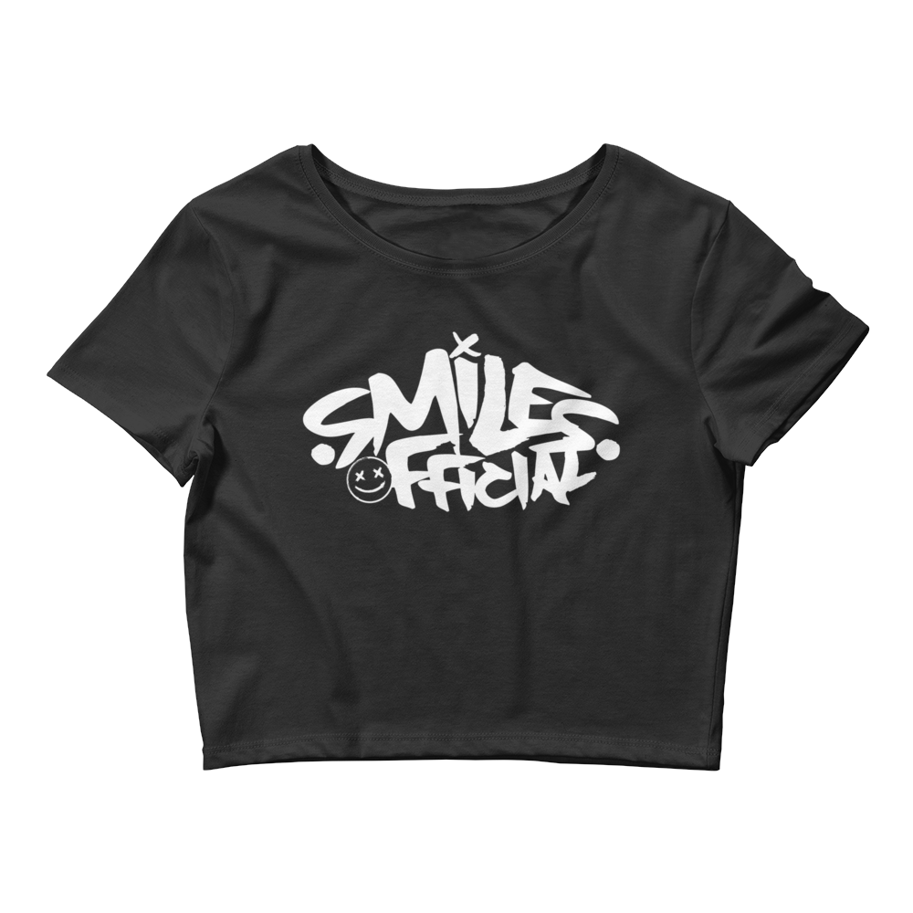 Smiles Official Women’s Crop Tee