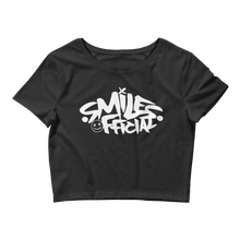 Load image into Gallery viewer, Smiles Official Women’s Crop Tee + Digital Album Download
