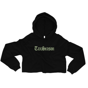 Tax Season Women's Crop Hoodie