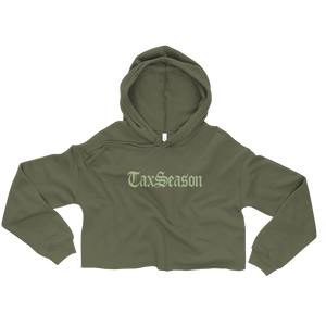 Tax Season Women's Crop Hoodie